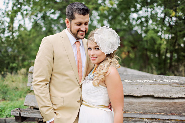 яркая эко свадьба Мэтта и Николь