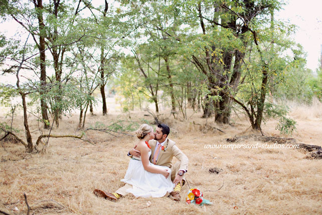 яркая эко свадьба Мэтта и Николь