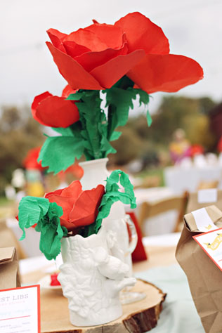 яркая эко свадьба Мэтта и Николь