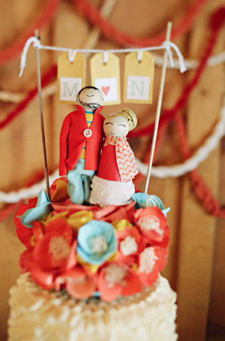 яркая эко свадьба Мэтта и Николь