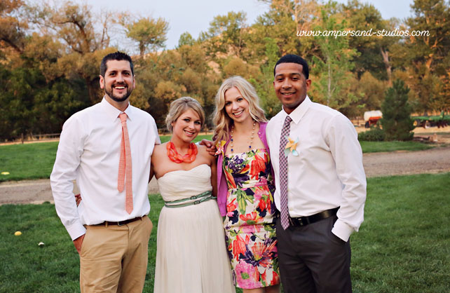 яркая эко свадьба Мэтта и Николь