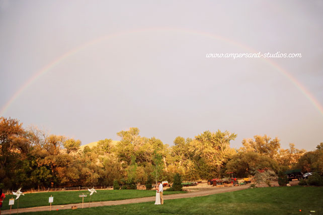 яркая эко свадьба Мэтта и Николь