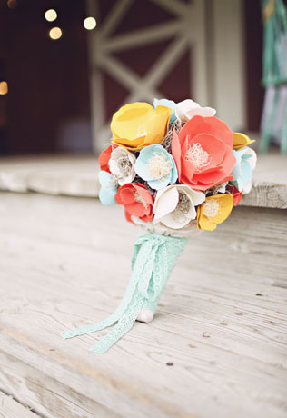 яркая эко свадьба Мэтта и Николь