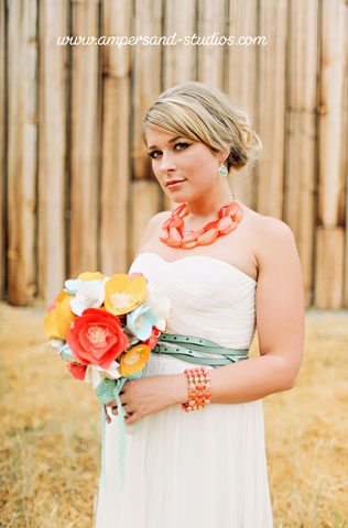 яркая эко свадьба Мэтта и Николь