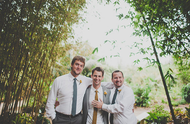 свадьба в стиле хендмейд, жених, друзья жениха