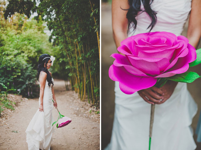 невеста в лесу