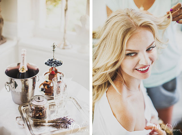 Романтика во Франции, свадьба Елены Кулецкой и Станислава Романовского, утро невесты