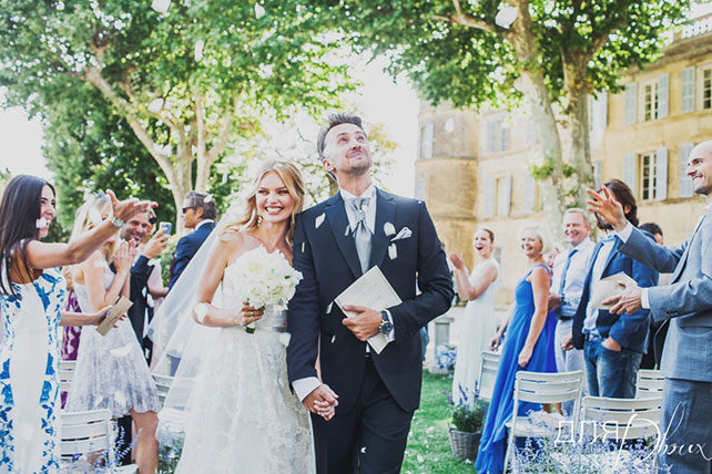 Романтика во Франции, свадьба Елены Кулецкой и Станислава Романовского, торжественная церемония бракосочетания