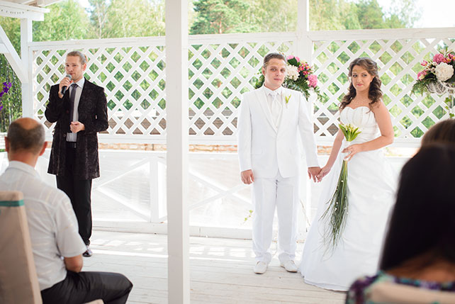 Эльфийская свадьба Екатерины и Ильи, церемония бракосочетания