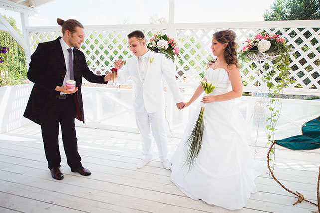 Эльфийская свадьба Екатерины и Ильи, церемония бракосочетания