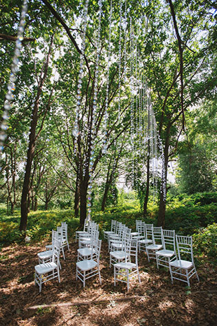 эльфийская свадьба, место церемонии в лесу