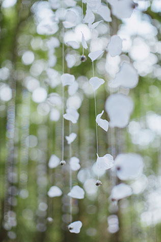 эльфийская свадьба, декор места церемонии