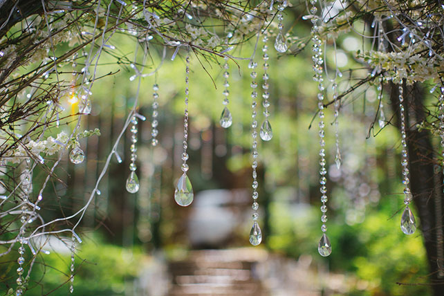 эльфийская свадьба, декор места церемонии