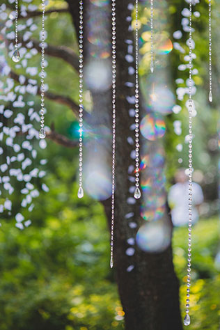 эльфийская свадьба, декор места церемонии