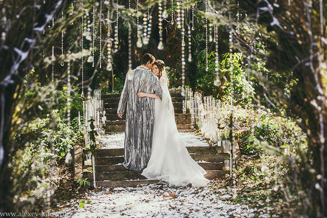 эльфийская свадьба, жених и невеста