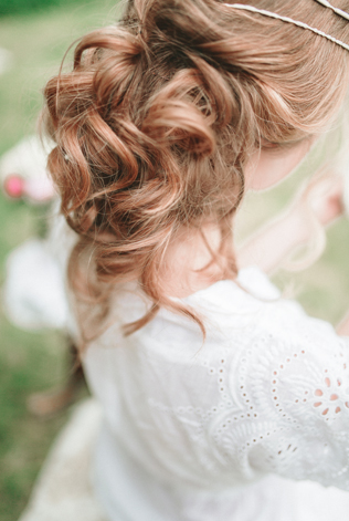 Прическа невесты
