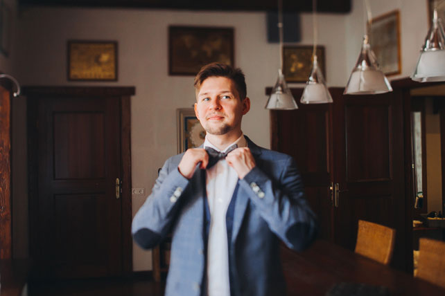 Фуршетная свадьба, утро жениха