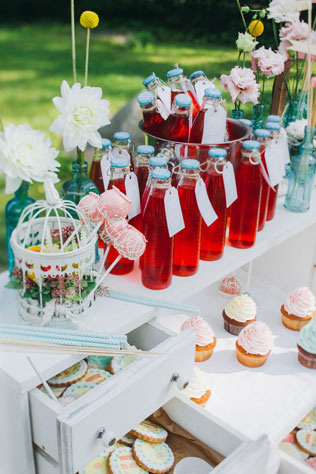 Фуршетная свадьба, лимонад