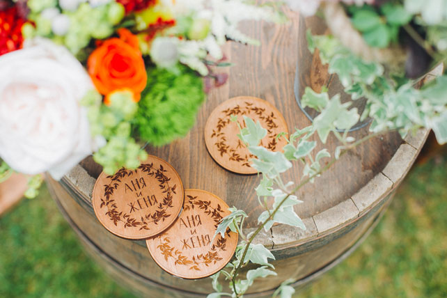 Фуршетная свадьба, элементы декора