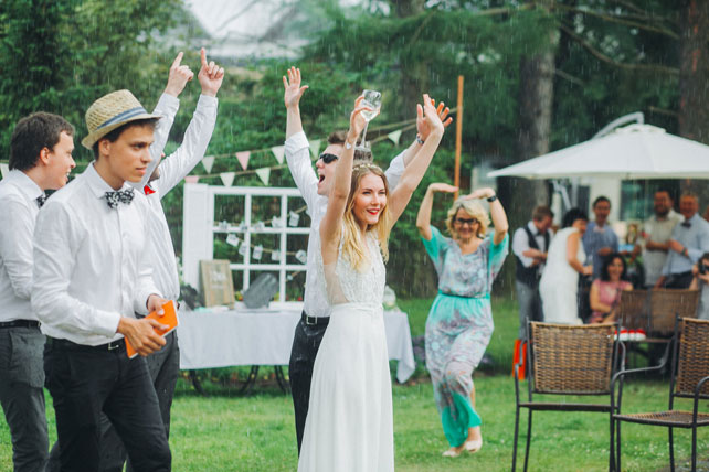 Фуршетная свадьба, танцы