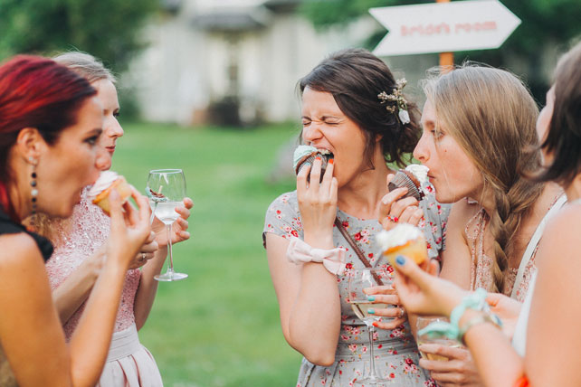 Фуршетная свадьба, подружки невесты