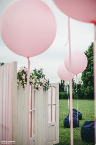 Гармония цветов, большие шары