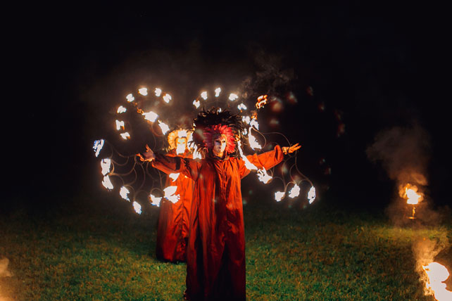 Гармония цветов, развлекательная программа