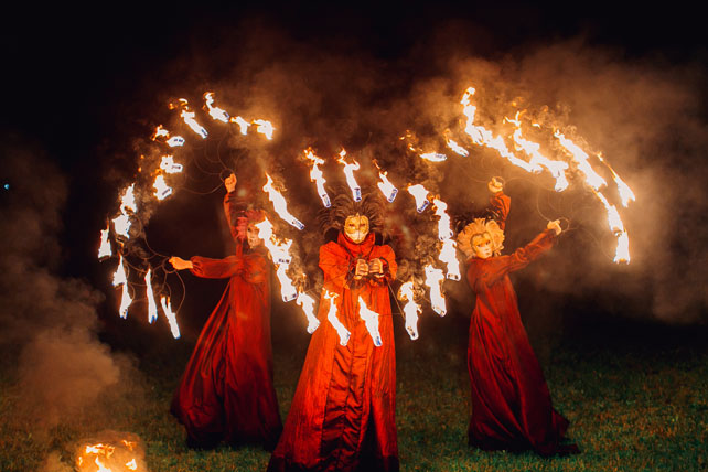 Гармония цветов, развлекательная программа