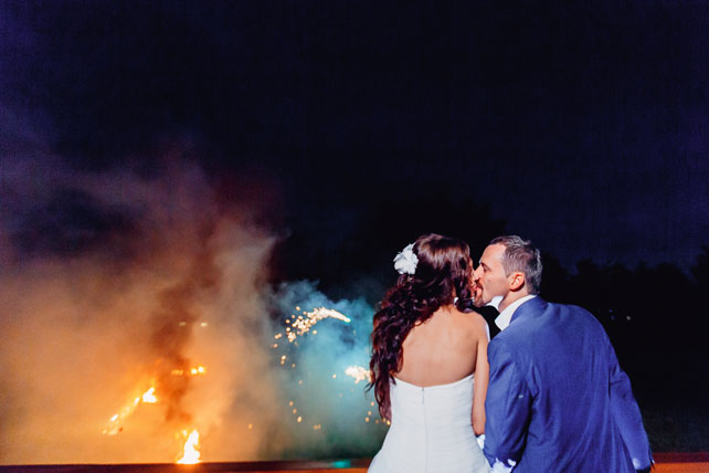 Гармония цветов, свадебный фейерверк