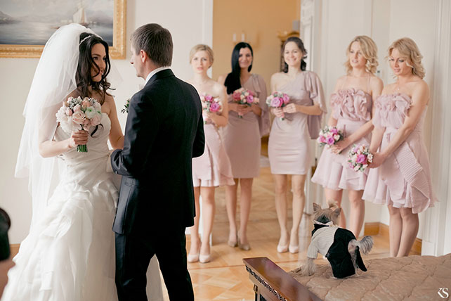 гламурная зимняя свадьба