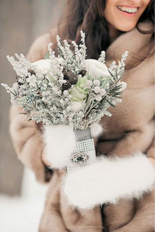 гламурная зимняя свадьба