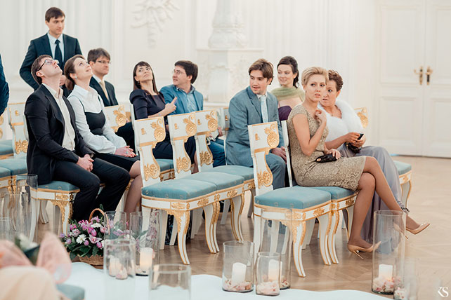 гламурная зимняя свадьба