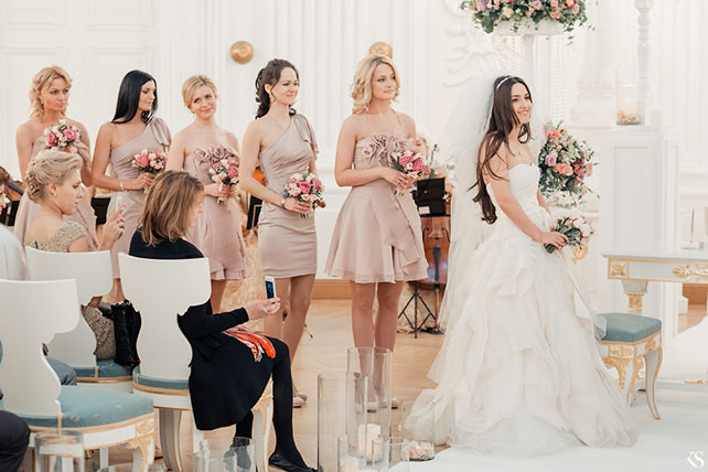 гламурная зимняя свадьба