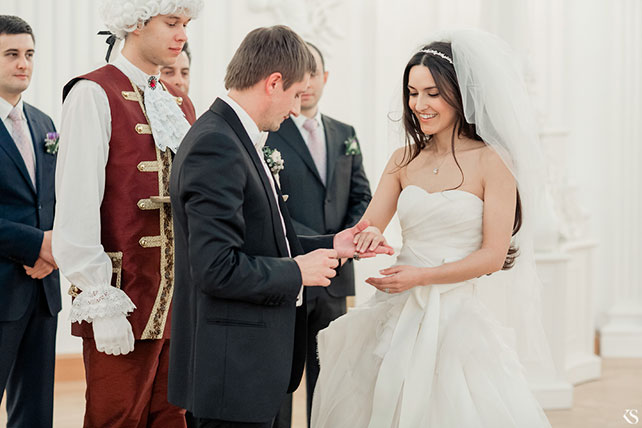 гламурная зимняя свадьба