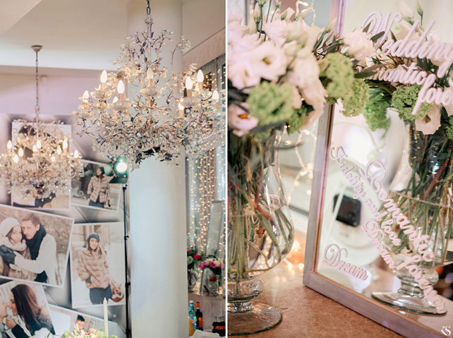 гламурная зимняя свадьба