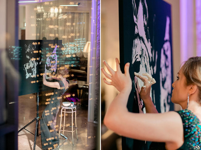 гламурная зимняя свадьба