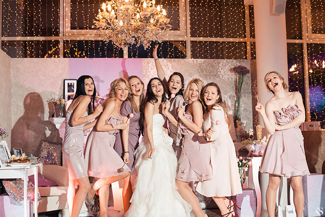 гламурная зимняя свадьба