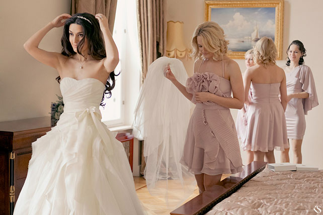 гламурная зимняя свадьба