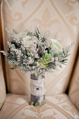 гламурная зимняя свадьба