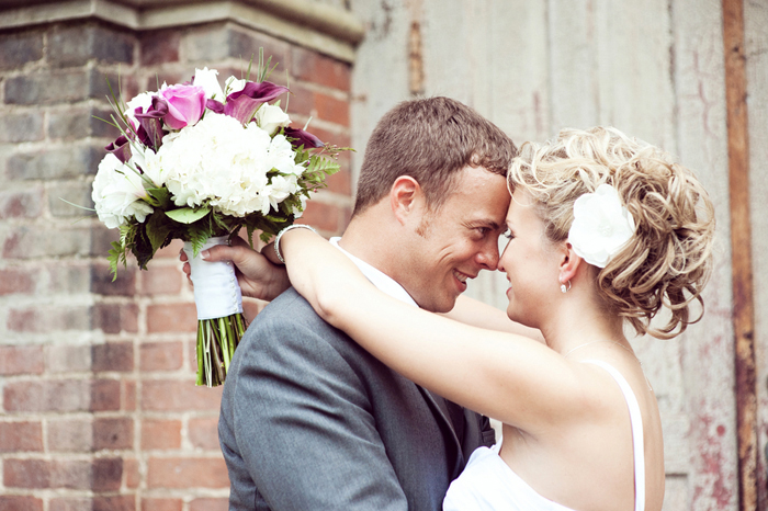 гламурная фиолетовая свадьба