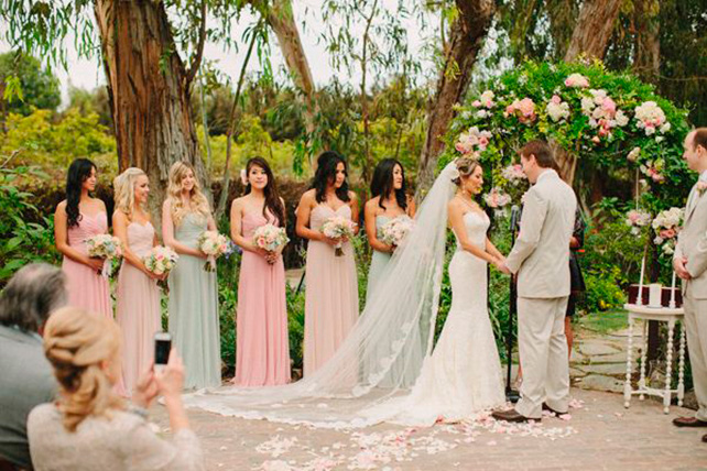 гламурная винтажная свадьба