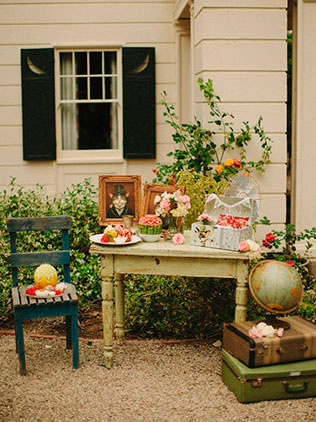 гламурная винтажная свадьба