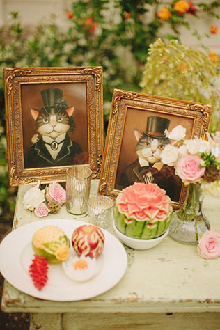 гламурная винтажная свадьба