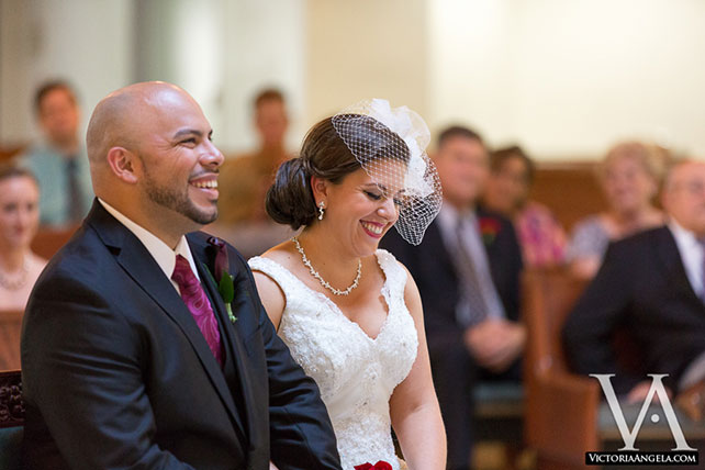 гламурная свадьба в Орландо, торжественная регистрация