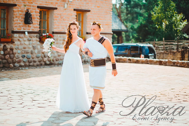 греческая свадьба, церемония