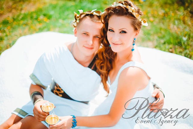 греческая свадьба, фотосессия