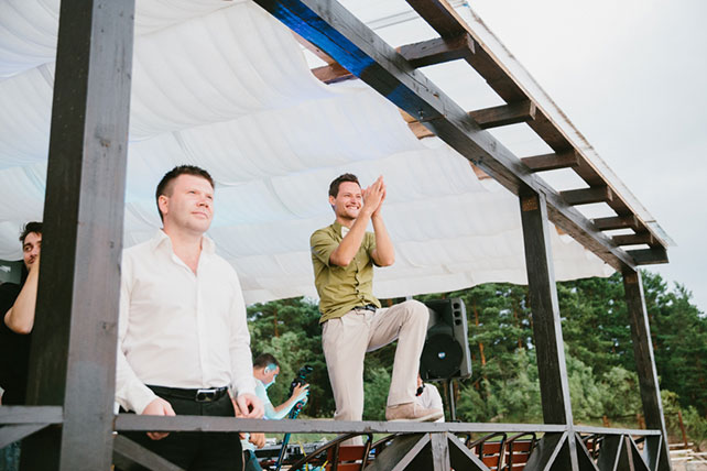 Веселая зеленая свадьба Вани и Жени, развлечения на свадьбе