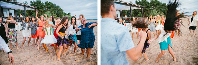 Веселая зеленая свадьба Вани и Жени, танцевальный батл