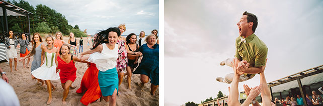 Веселая зеленая свадьба Вани и Жени, танцевальный батл