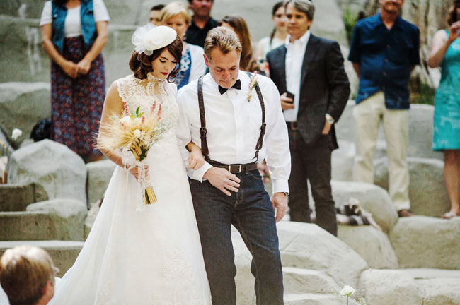 невеста с отцом